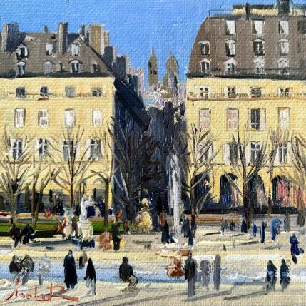Painting Parisian Elegance by Xanlar | Painting Impressionism Oil Architecture, Pop icons, Society, Still-life