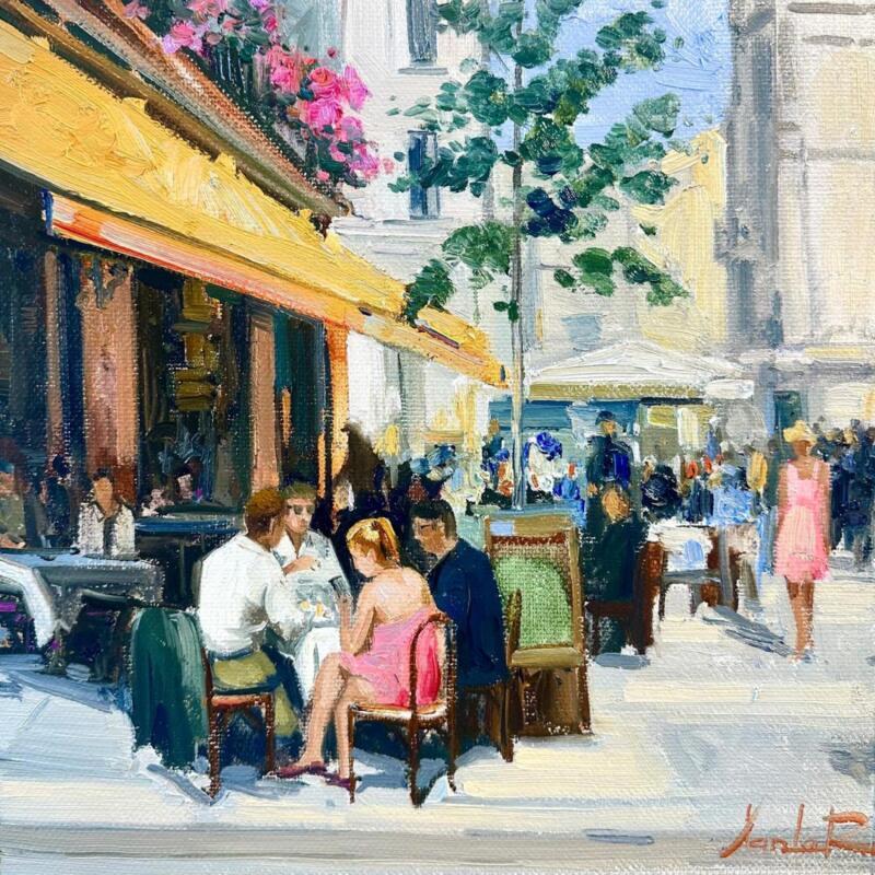 Painting Midday Espresso by Xanlar | Painting