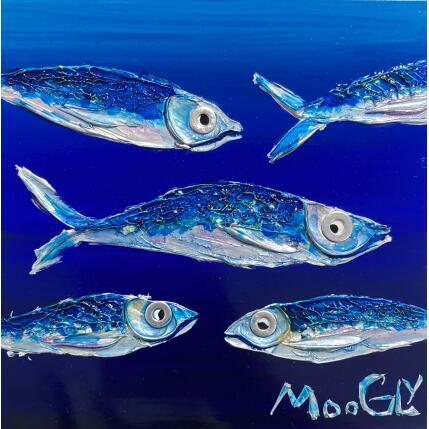 Painting TIMIDUS by Moogly | Painting Raw art Acrylic, Pigments, Resin Animals, Pop icons