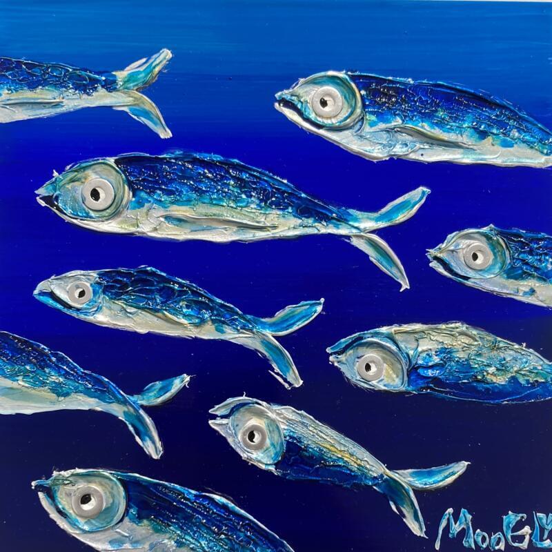 Painting GALIPETTUS by Moogly | Painting Raw art Acrylic, Pigments, Resin Animals