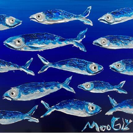 Painting HEUREDEPOINTUS by Moogly | Painting Raw art Acrylic, Pigments, Resin Animals