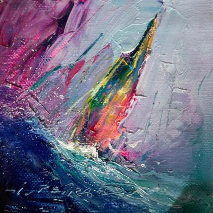 Peinture Wrong Time par Petras Ivica | Tableau Impressionnisme Huile Paysages