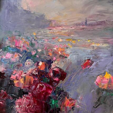 Peinture Path of Good par Petras Ivica | Tableau Impressionnisme Huile Paysages