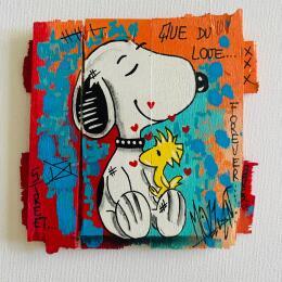 Peinture Forever par Molla Nathalie  | Tableau Pop-art Acrylique, Bois, Posca Icones Pop
