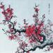 Painting Rougeur hivernale by Du Mingxuan | Painting Figurative Landscapes Watercolor Ink