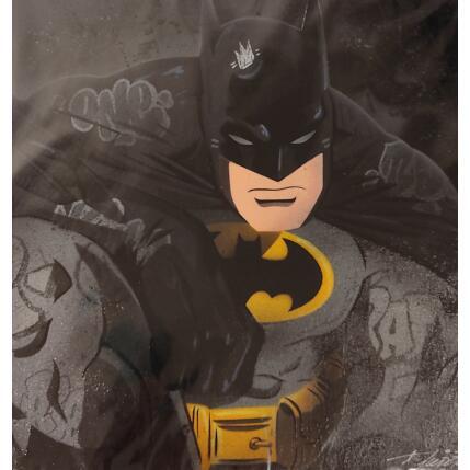 Painting Batman by Kedarone | Painting Pop-art Acrylic, Graffiti Pop icons