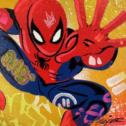 Painting Spider by Kedarone | Painting Pop-art Acrylic, Graffiti Pop icons