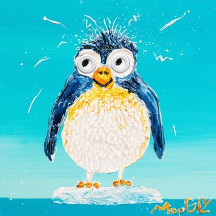 Painting Déglacius by Moogly | Painting Raw art Acrylic, Pigments, Resin Animals