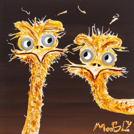 Painting COQUINUS by Moogly | Painting Raw art Acrylic, Pigments, Resin Animals