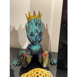 Skulptur Night street Groot Jordan von Shenoda | Skulptur Pop-Art Graffiti, Harz