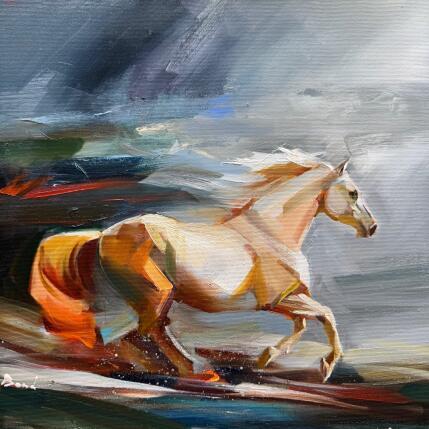 Painting Journey to the Horizon by Bond Tetiana | Painting Figurative Oil