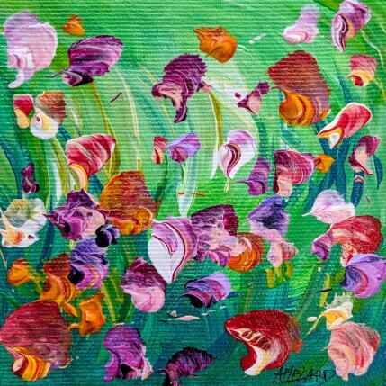 Peinture Piccoli fiori  par Amblard Florence | Tableau Impressionnisme Acrylique Nature