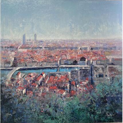 Painting L'aube joyeuse by De Norroy Georges Emile | Painting Figurative Oil Urban