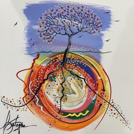 Gemälde Le roi du monde von Fonteyne David | Gemälde Figurativ Acryl