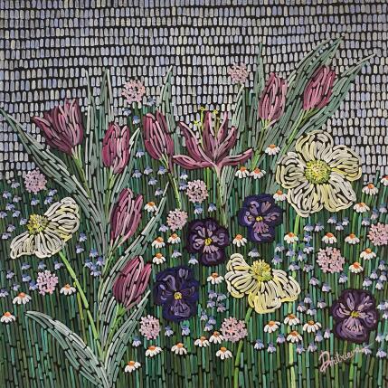 Painting Spring flowers  by Dmitrieva Daria | Painting Impressionism Acrylic Nature