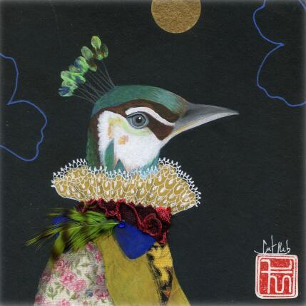 Painting Missagreen by Rebeyre Catherine | Painting Naive art Acrylic