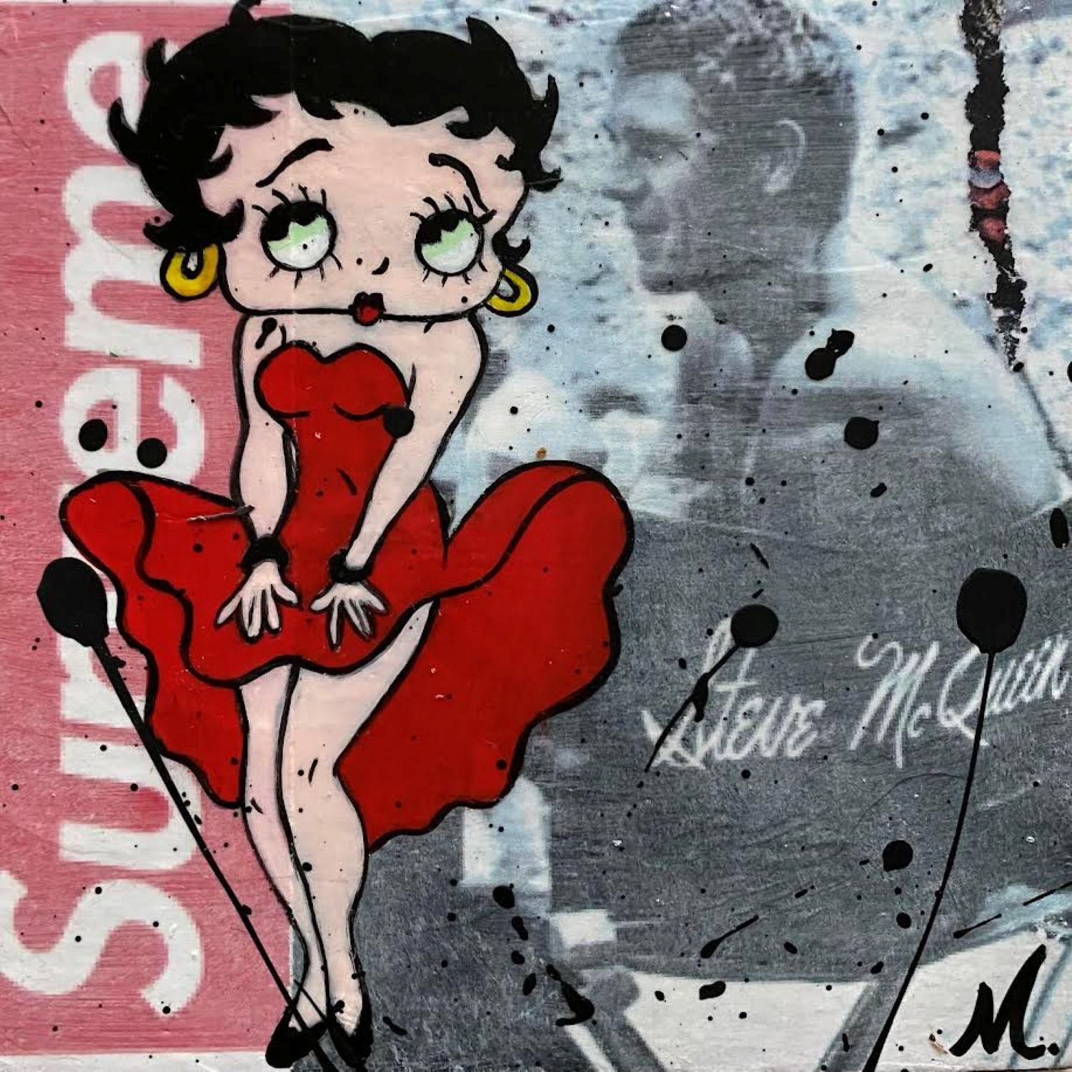 ▷ Painting Betty Boop by Marie G. | Carré d'artistes