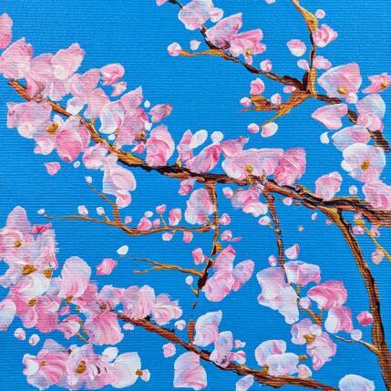 Painting Cherry blossom  by Amblard Florence | Painting Impressionism Acrylic Nature, Pop icons