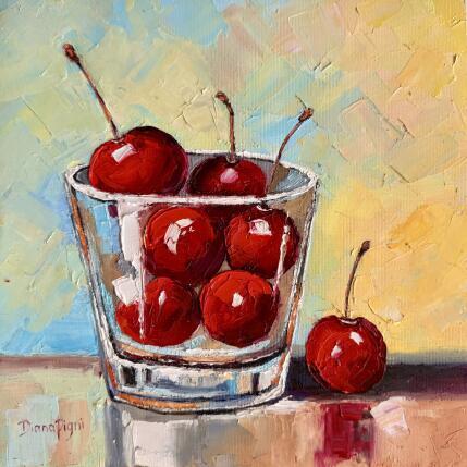 Painting Elegance in Glass by Pigni Diana | Painting Impressionism Oil Still-life