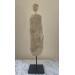 Sculpture Le silence des pierres by Ferret Isabelle | Sculpture Raw art