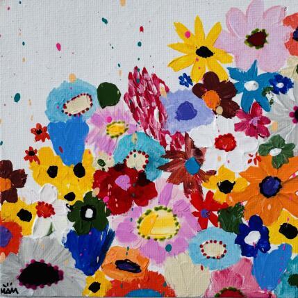 Painting SUN by Mam | Painting Pop-art Acrylic Nature, Still-life