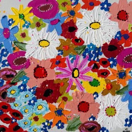 Painting POP FLOWERS by Mam | Painting Pop-art Acrylic Nature, Pop icons, Still-life