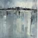 Painting Reflets marins 23 by Roussel Marie-Ange et Fanny | Painting Abstract Marine Oil