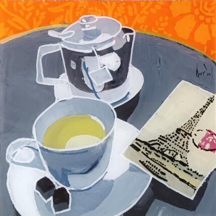 Painting Juste là, les souvenirs by Auriol Philippe | Painting Figurative Acrylic, Plexiglass, Posca Still-life