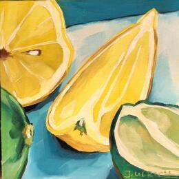 Peinture Green Tension par Ulrich Julia | Tableau Figuratif Huile