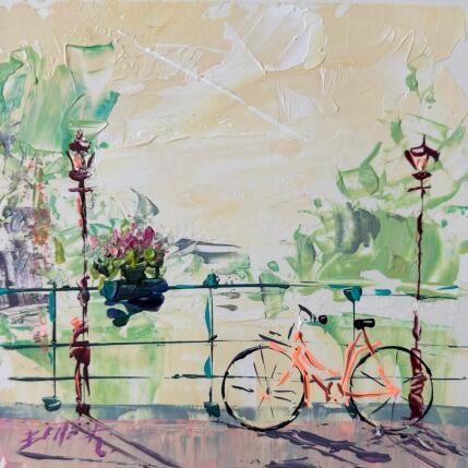 Painting delicate spokes by Rodrigues Bené | Painting Figurative Acrylic Urban