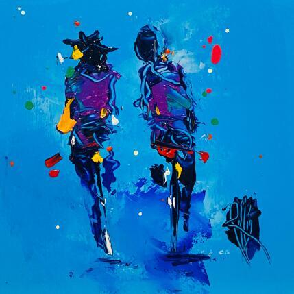 Painting Soleil by Raffin Christian | Painting Figurative Oil Life style