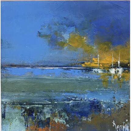 Painting Lumière au Hourdel by Dessein Pierre | Painting Figurative Oil Marine