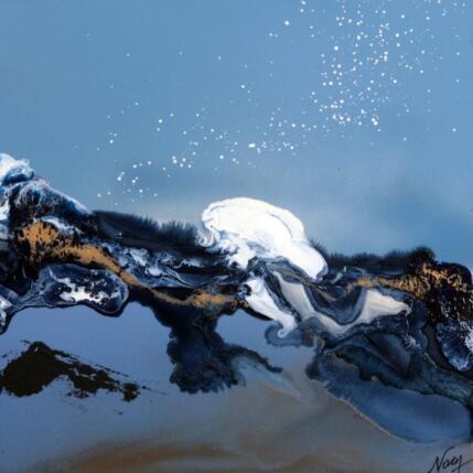 Painting C 3676 by Naen | Painting Abstract Acrylic, Ink