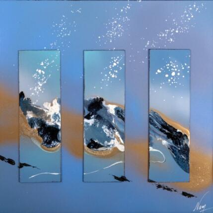 Painting C 3649 by Naen | Painting Abstract Acrylic, Ink