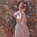 Painting Dès l'aube by Gemini. H  | Painting Realism Portrait Nature Life style Oil Acrylic