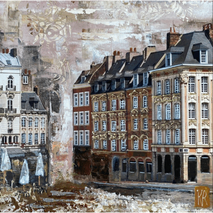 Painting Week end à Lille 2 by Romanelli Karine | Painting