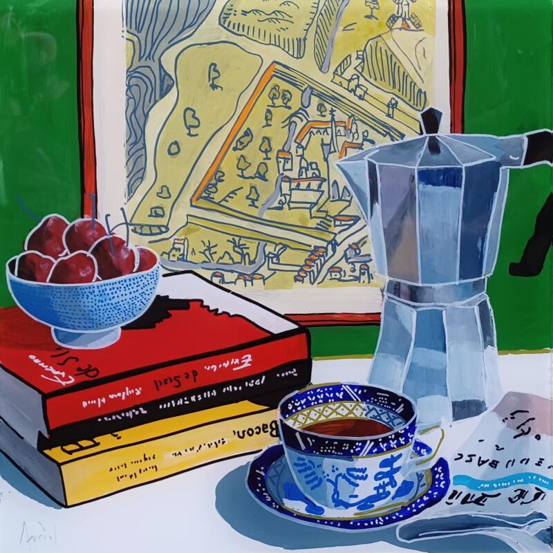 Painting L'été arrivait à Saint Germain  by Auriol Philippe | Painting