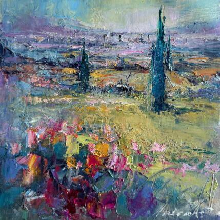 Peinture  Path of Life  par Petras Ivica | Tableau Figuratif Huile Paysages