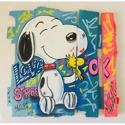 Peinture Street par Molla Nathalie  | Tableau Pop-art Acrylique, Posca Icones Pop