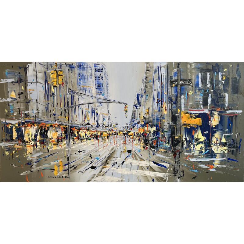 Gemälde Nous à New York von Rousseau Patrick | Gemälde Figurativ Öl Urban