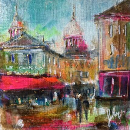 Painting Montmartre  by Solveiga | Painting  Acrylic
