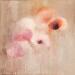 Painting Légereté florale by Rocco Sophie | Painting Raw art Acrylic Gluing Sand