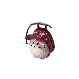 Sculpture CHRISTMAS TOTORO LEAF by Mikhel Julien | Sculpture Pop-art Graffiti, Resin