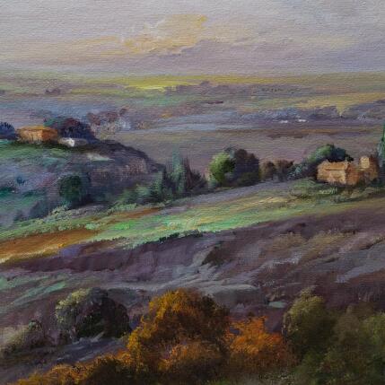 Painting Llegando al cerro by Cabello Ruiz Jose | Painting Figurative Oil Landscapes, Pop icons
