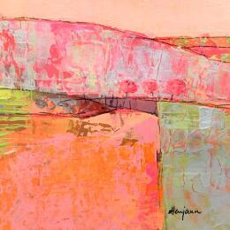 Painting Paysage intérieur 2 by Ottenjann Andrea | Painting Abstract Acrylic Landscapes, Pop icons