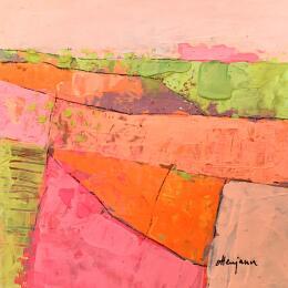 Painting Paysage intérieur 1 by Ottenjann Andrea | Painting Abstract Acrylic Landscapes, Pop icons