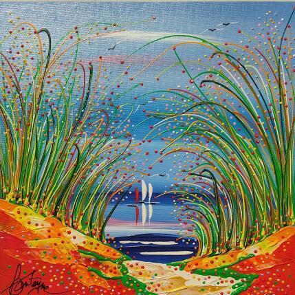 Painting Suis-moi par ici by Fonteyne David | Painting Figurative Acrylic
