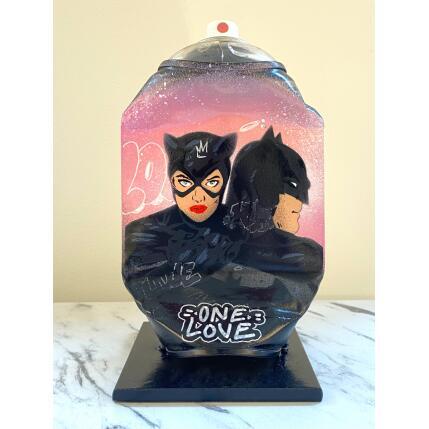 Sculpture Best Love by Kedarone | Sculpture Pop-art Acrylic, Graffiti Pop icons