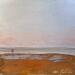 Painting Couple plage des 3 digues  by Mahieu Bertrand | Painting Figurative Landscapes Metal