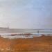 Painting Couple à la mer  by Mahieu Bertrand | Painting Figurative Landscapes Metal